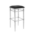 thumbnail image 1 of Linon Regent 30" Bar Stool in Chrome, 1 of 2