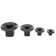 thumbnail image 2 of Adaptador de Zócalo de Impacto de Bajo Perfil, Metal Resistente 4pcs Adaptador de Bajo Perfil de perfilos magnéticos M-pulg., 2 of 7