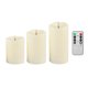 thumbnail image 1 of 3PCS 4 '5' 6 ' Temporizador LED Sin Llama Impermeables BLESIY Velas Sin Llama, 1 of 8