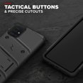 thumbnail image 3 of Funda ZIZO Bolt para SAMSUNG A51 5G Negra con clip y Mica de pantalla, 3 of 8