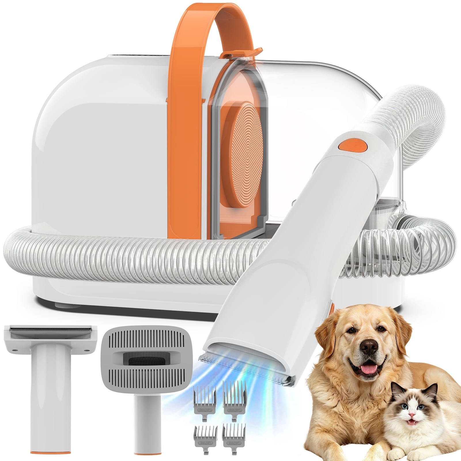 Neabot, Pet Grooming Kit, P1 Pro with Vacuum, Low Noise for Dogs