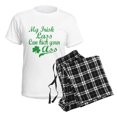 thumbnail image 4 of CafePress - Irish Lass Women's Light Pajamas - Women's Short Sleeve Print T-Shirt and Pants Light Cotton Pajama Set, 4 of 7