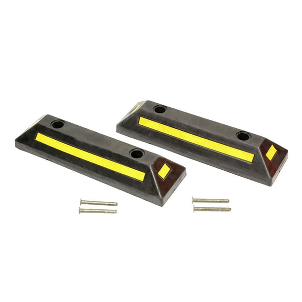 BISupply Rubber Wheel Chocks for Travel Trailers Car and RV Wheel