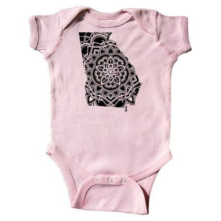 

Inktastic Georgia Silhouette Mandala Gift Baby Boy or Baby Girl Bodysuit