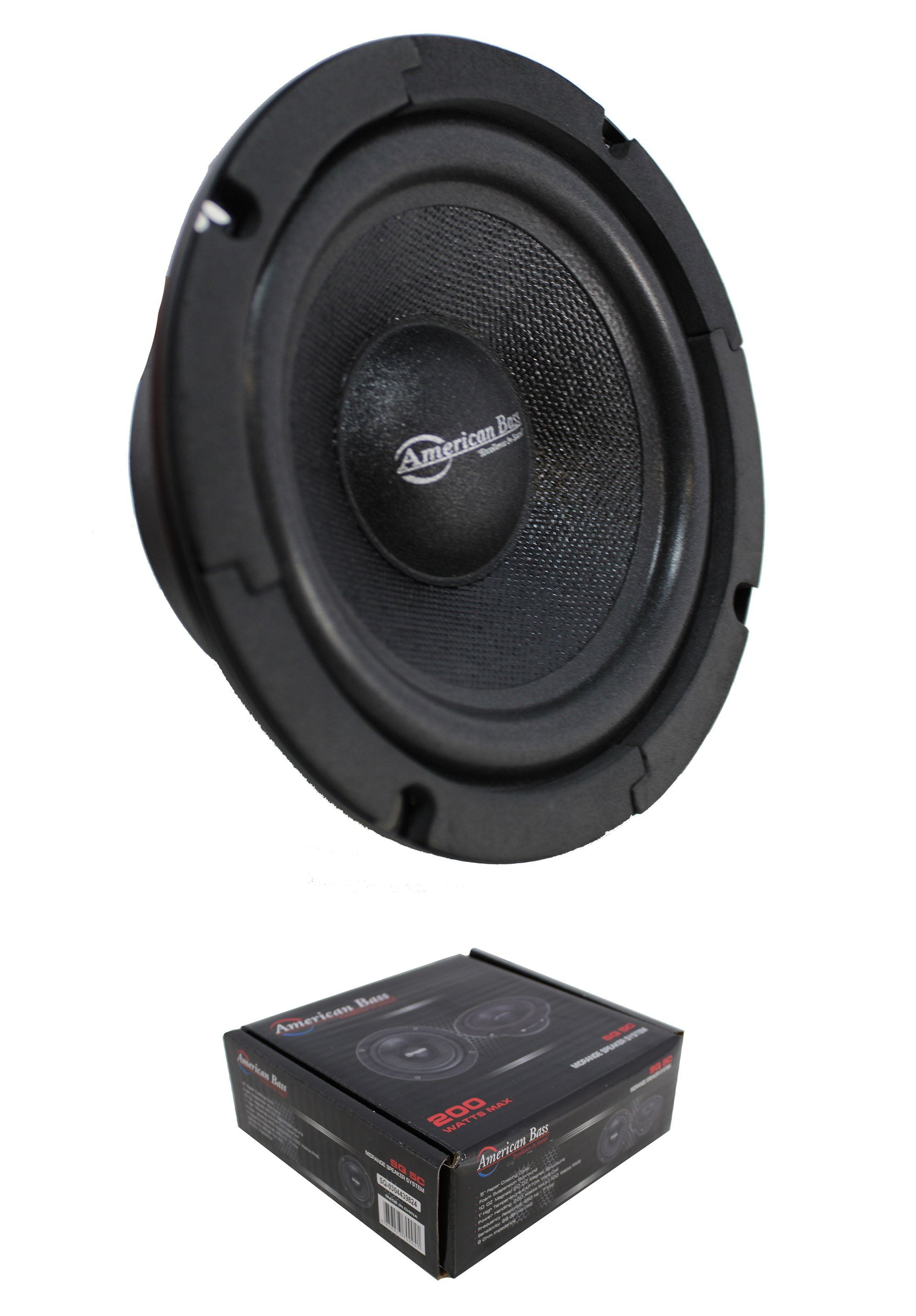 NEW 5.25" MidRange Speaker.Home Audio Replacement.five inch.8ohm.Woofer.5-1/4. 
