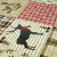 thumbnail image 5 of Your Lifestyle Holly Forest 3PC Queen Pieced Cotton Quilt Set, 5 of 8