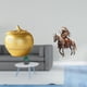 thumbnail image 2 of Escultura De Caballero De Fruta De Resina, Adorno De Arte Moderno, Figura De Acrílico, Centro De Mesa, Decoración Del Hogar, Dormitorio, Oficina, Estantería, Comedor, Regalo, 2 of 8