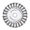 thumbnail image 2 of koolsoo 125mm Twist Knot Wire Wheel Brush for Angle Grinders Rust Paint Removal Tool, 2 of 7