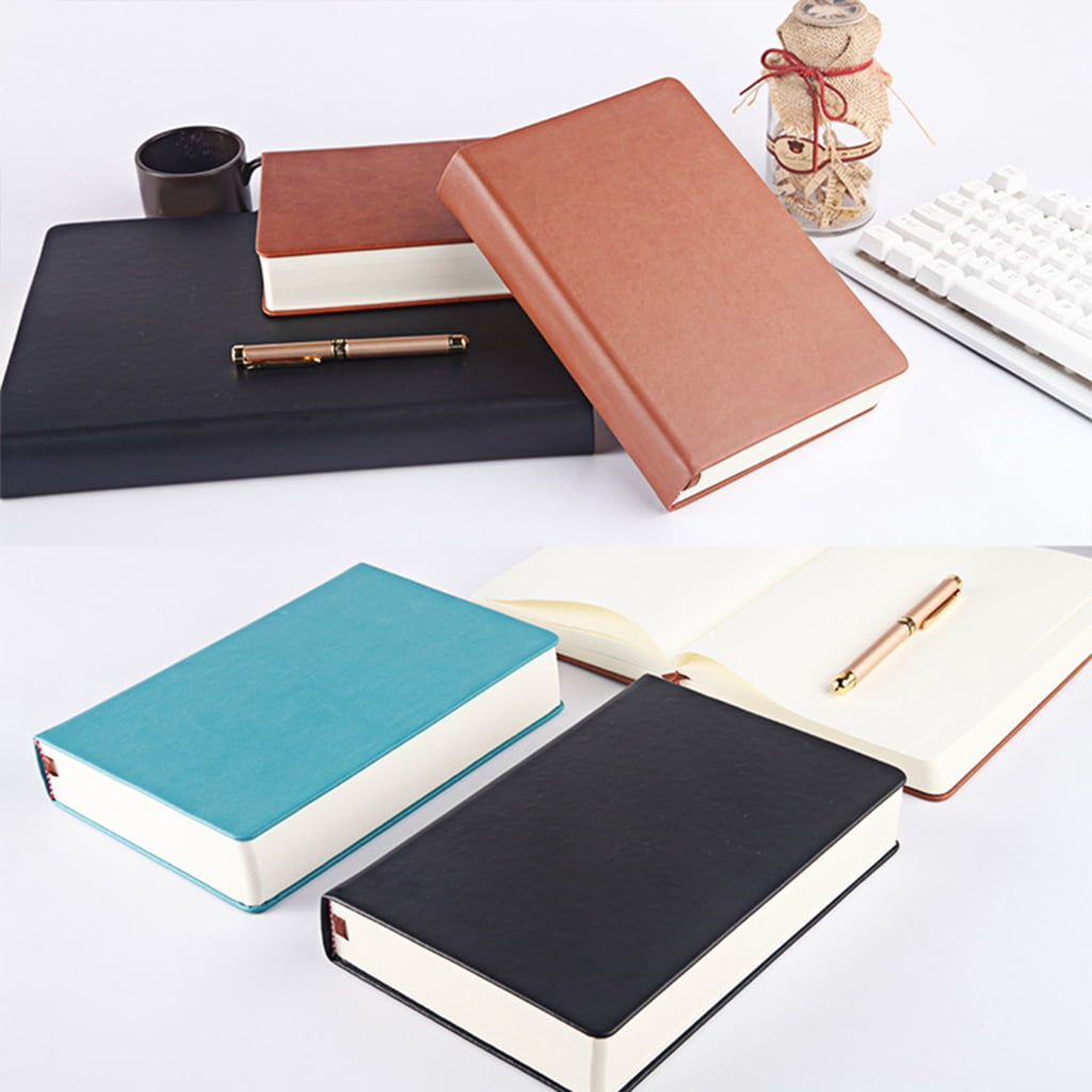 Hardcover Leather Journal Notebook 660 Pages Unlined Artist Sketch Book For Sketching Drawing Journaling