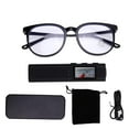 thumbnail image 2 of Video Recording Glasses, Glasses 110 Wide Angle  for Adventures Outdoor Sports Cycling White,Black, 2 of 7