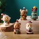 thumbnail image 5 of Decoración hogareña Gwong Navidad ornamento llamativo impermeable resina adorable dibujos animados estatuas miniatura de Navidad para el hogar Gwong 21080795, 5 of 6