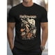 thumbnail image 1 of Camiseta de Halloween - Camiseta vintage de Michael Myer de algodón puro y pesado con estampado digital informal de terror para Halloween, 1 of 6