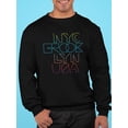 thumbnail image 2 of New York, Brooklyn.  Sweatshirt Men -Image by Shutterstock, Male Medium, 2 of 4