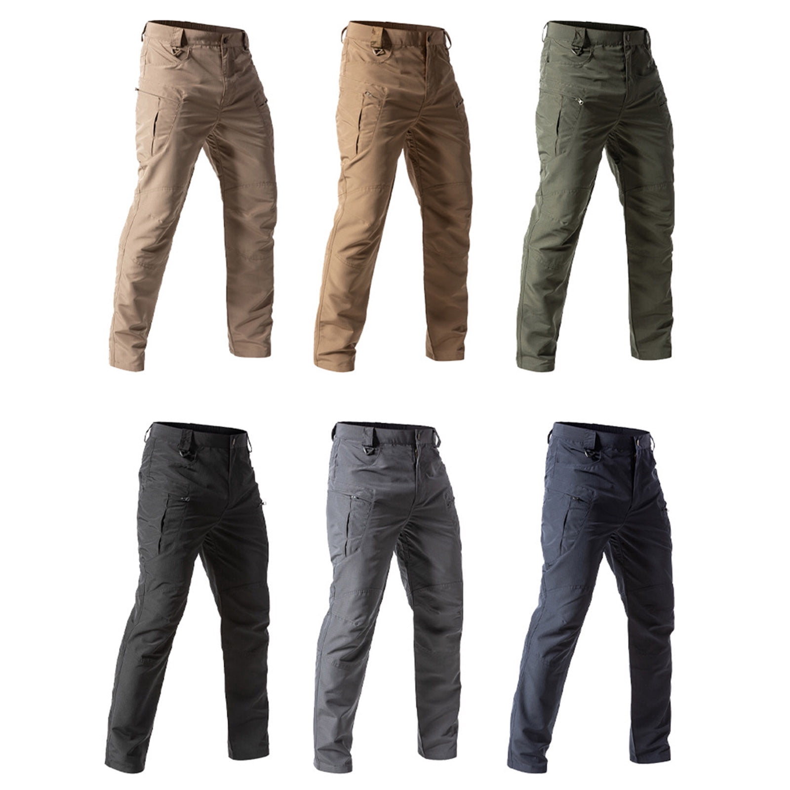 Construction Work Pants For Men Cooling Work Pants For Men Men's Stretch Tactical Pants Water Resistant Ripstop Cargo Pants Outdoor Lightweight Work Hiking Pants