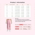 thumbnail image 6 of TSSOE Kids Girls Boys Cargo Trousers Hip Hop Dance Pants Joggers Athletic Sweatpants Jogging Bottoms Overalls Pink 3-4, 6 of 6