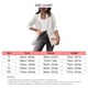thumbnail image 4 of Chaqueta de traje Color sólido Slim Fit Manga larga Casual Mujer Chaqueta de oficina para otoño Primavera Blanco XXL, 4 of 4