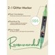 thumbnail image 3 of Marcadores TOSHARE de doble punta, 48 colores con glitter, paquete de 24, 3 of 6