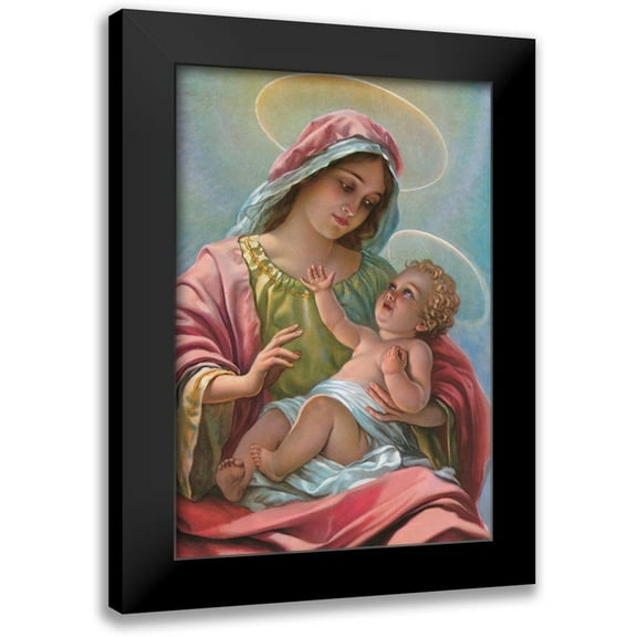 Anonymous 11x14 Black Modern Framed Museum Art Print Titled - MADONNA