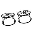 thumbnail image 3 of 2 soportes de metal para plantas en maceta, para interior, moderno, para balcón, hotel, esquina, dormitorio, 11,4 pulgadas, 3 of 8