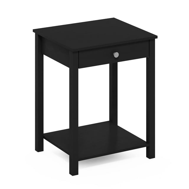 Mesa auxiliar Furinno Classic con cajón americano, paquete de 1