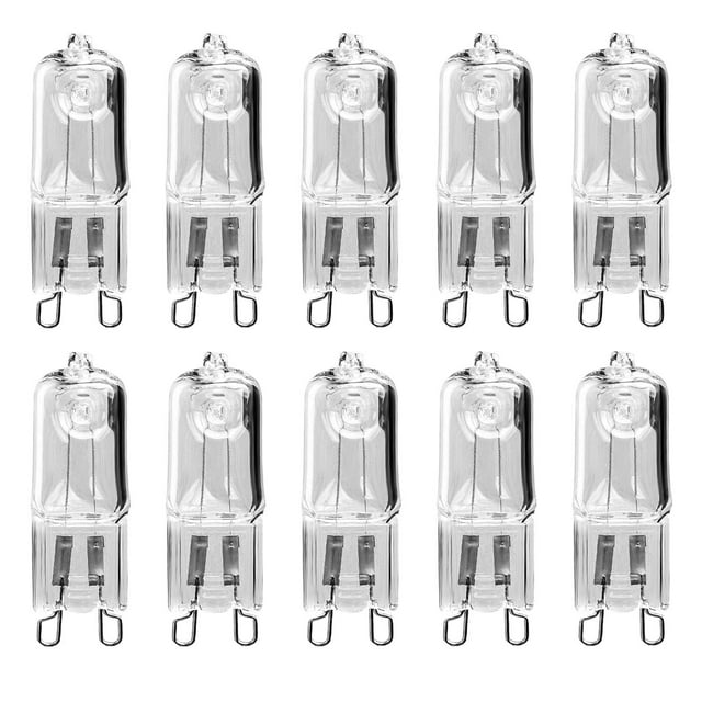 10x Bombillas G9 Halógenas de 18W jinwen bombillas de Horno de Ahorro de Energía Versátiles