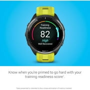 Garmin Forerunner 965 Running Smartwatch, Amp Yellow and Black