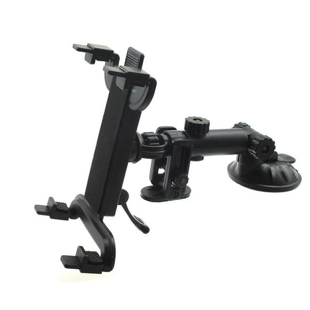 Car Mount Tablet Holder Dash Compatible with iPad Pro 9.7' Gen)/iPad (1st 9.7' (5th/6th Gen), Cradle Dock Swivel Telescopic Strong Grip