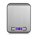 thumbnail image 1 of Food Kitchen Scale With Rechargeable, Digital Grams and Ounces for Weight Loss, Baking, Cooking, LCD Display, Stainless Steel, 1 of 5