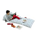 thumbnail image 3 of Butterflies Floor Pillow Lounger Cover, Butterflies Patterns Seasonal Jolly Rainforest Wilderness Illustration, Nap Mat Printed Fabric Case for 5 Pillows, 88" x 36", Blue White Black, by Ambesonne, 3 of 5