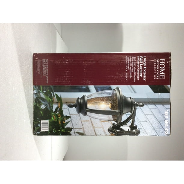 Home Decorators Collection Wilkerson 1 Light Black Outdoor Wall Lantern Sconce New Open Box Com - Home Decorators Collection Wilkerson Home Decorators Collection Wilkerson 1 Light Black Outdoor Wall Lantern Sconce New Open Box Com - Home Decorators Collection Wilkerson