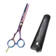 thumbnail image 4 of Tijeras profesionales para cortar el cabello, herramientas de corte, adelgazamiento, texturización, 5,5", 4 of 9