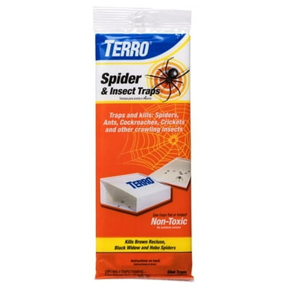 TERRO Spider & Insect Trap - 4-Pack
