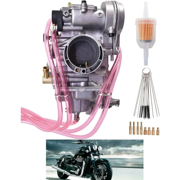 Genrics Carburetor Replacement for CRF450R 2002-2008 / CRF450X 2005-2014 / KX450F 2006-2009 / WR426F YZ426F 2001-2002 / WR450F 2003-2011