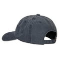 thumbnail image 3 of Daddy Embroidered Unstructured Dyed Cotton Cap - Navy OSFM, 3 of 5