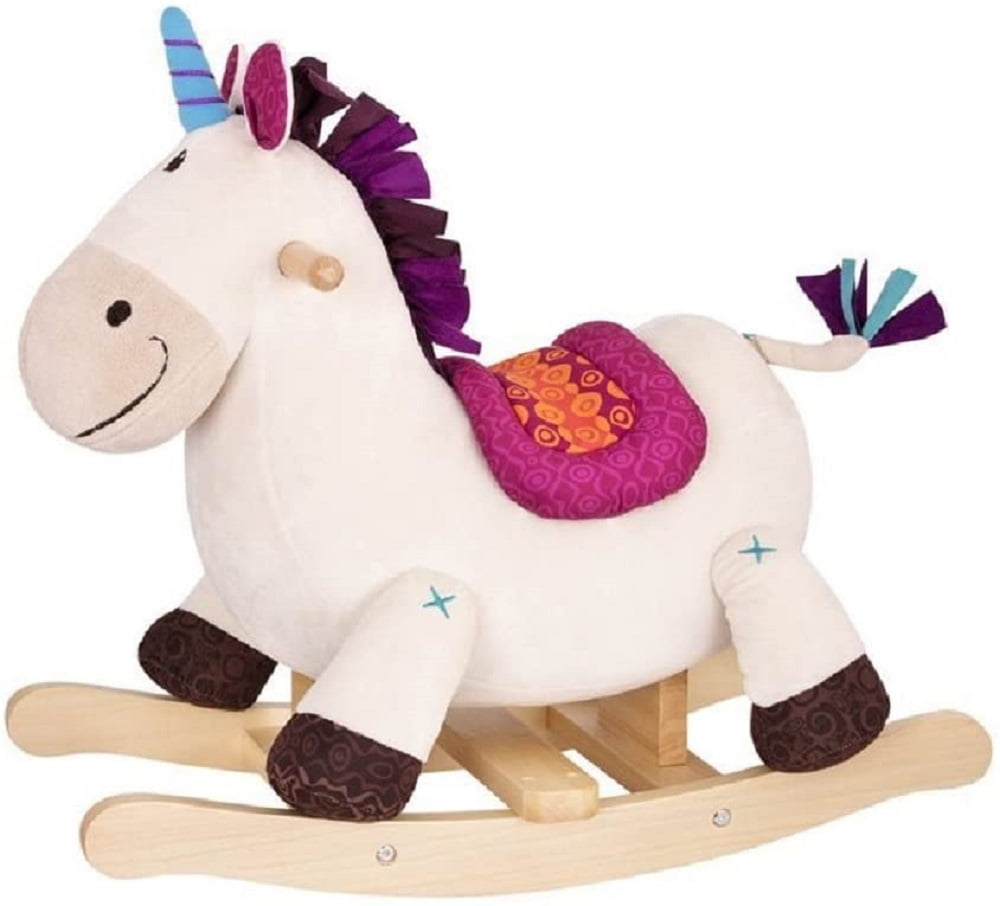b toys rocking zebra
