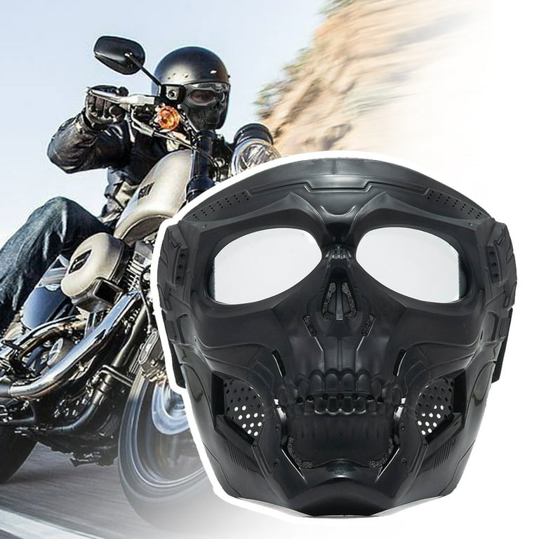 Cycling Colored Goggle Motorcycle Skull Skeleton Mask Windproof Full Face Mask Paintball Game Tactical Protection Helmet Mask (Green 4) - Walmart.com Cycling Colored Goggle Motorcycle Skull Skeleton Mask Windproof Full Face Mask Paintball Game Tactical Protection Helmet Mask (Green 4) - Walmart.com