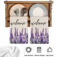 thumbnail image 5 of Purple Lavender Kitchen Towels Set of 1, Purple Spring Floral Wildflower Plant Absorbent Dish Towels for Kitchen, Microfiber Hand Towel, Quick Drying Tea Towel for Cleaning Decorative Dishcloths, 5 of 7
