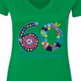thumbnail image 4 of Inktastic Blooming 60th Birthday Women's V-Neck T-Shirt, 4 of 5