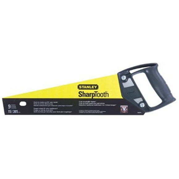 Hand Saw, Plastic-Handle, 15-In. -15-579