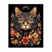 Paint by Number DIY Paint by Numbers Kit for Kids & Adults Beginner DIY Acrylic Painting Kits, 16x20 inch Christmas gifts(Cat)