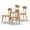 Oak, variant on Dining Room Chairs Set of 4, FAS Grade Solid Oak Wood Frame, Farmhouse Kitchen Side Chair