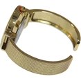 thumbnail image 3 of Blekon Collections Elegant Quartz Women's Rough Designed Cuff Bangle Watch, 3 of 5