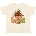 thumbnail image 3 of Inktastic Gingerbread House Christmas Boys or Girls Toddler T-Shirt, 3 of 5