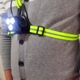 thumbnail image 2 of Feux de Course pour Coureurs avec 2 Pack Brassard Lumière USB Rechargeable Nuit Lumière de la Poitrine Lumière 120faisceau Réglable Lampe de Course Imperméable à l'Eau pour le Camping Randonnée Jogging Wa, 2 of 6