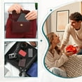 thumbnail image 7 of 4.3" Folding Mirror, Aluminum Compact Travel Mirror with PU Leather, Black, 7 of 7