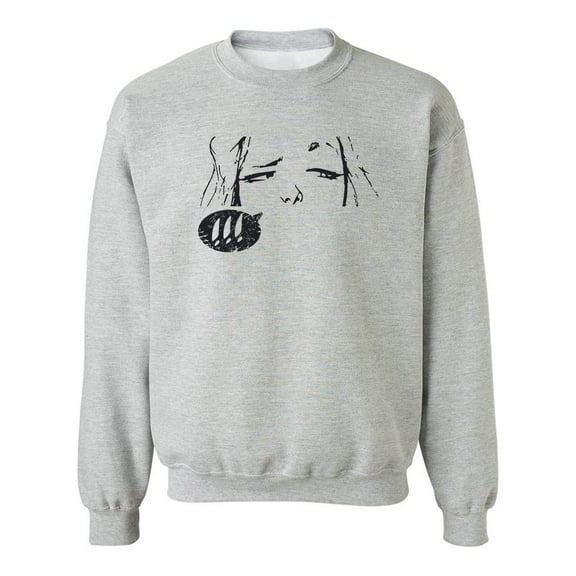 Expressive Face Sweatshirt Men -SPIdeals Designs, Male 5X-Large