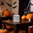thumbnail image 6 of SLYNSHome Fall Harvest Wooden Box Sign,Pumpkin Maple Leaf Bat Printed Tabletop Block Ornament For Mantel Shelf Coffee Table Indoor Thanksgiving Halloween Seasonal Decor, 6 of 6