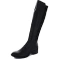 thumbnail image 1 of Bota Kenneth Cole Levon de piel negra hasta la rodilla para mujer, talla 8US, 1 of 3