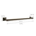thumbnail image 5 of Design House Millbridge 30" Wall Mount Bathroom Towel Holder Bar, 5 of 11