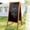 Light Brown, variant on Double-sided A-frame chalkboard, wooden standing design with magnetic function. Ideal for coffee shop menu display, home decor and holiday gifts.